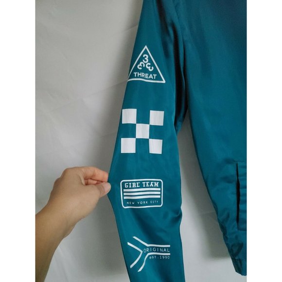 forever 21 coach Jacket, windbreaker, Feel the - Picture 3 of 9